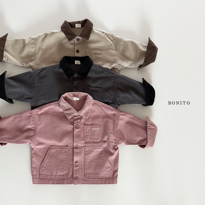 bonito / golden color jacket【for kids&Jr.】