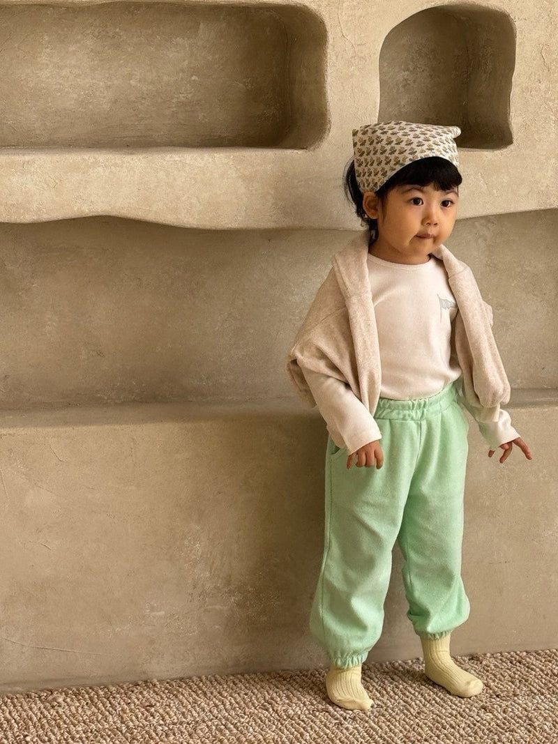 bonbon butik / terry jogger pants【for kids & jr.】