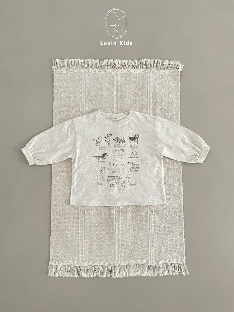 lovin / papirop t-shirt【for kids】