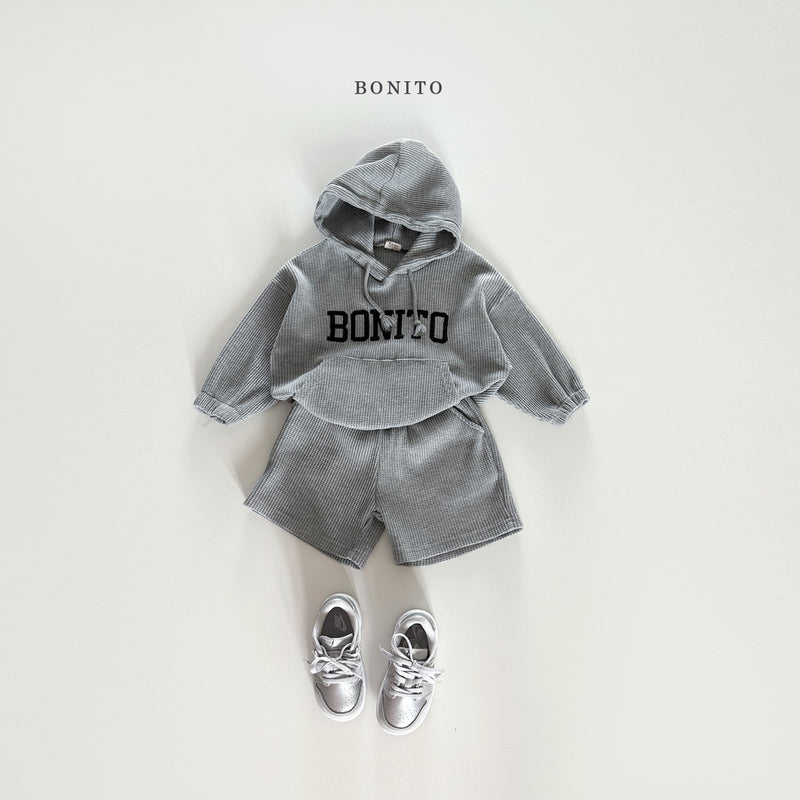 bonito / bonito waffle hood set up【for kids&Jr.】