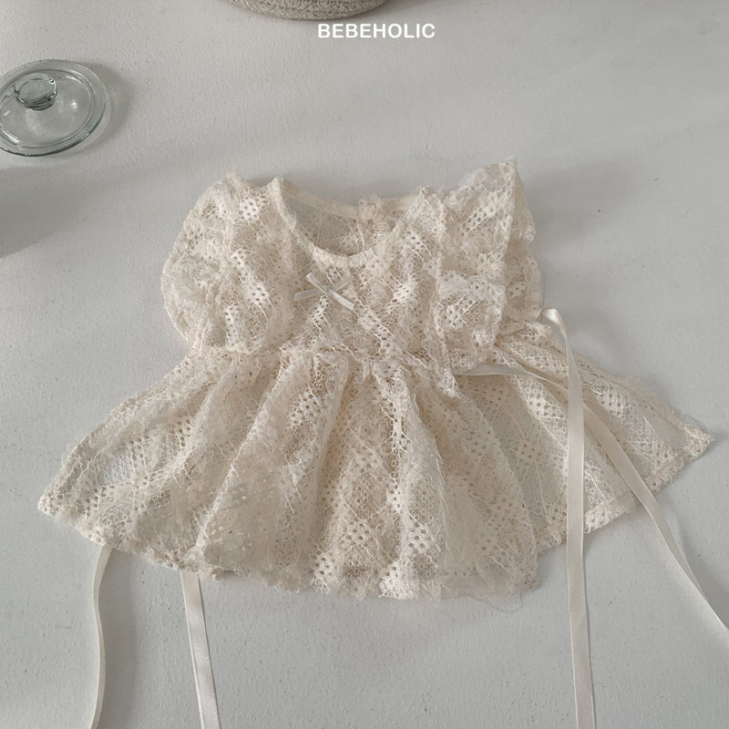 bebe holic / ribbon diamond layered vest【for baby 】