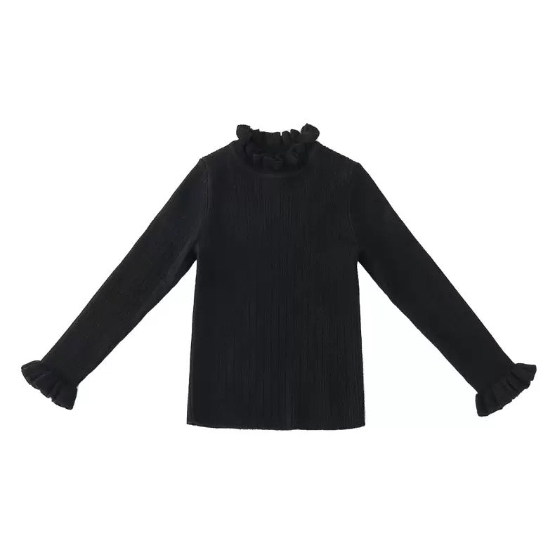【即納 80/100size】
一部即納　Lilly lace knit tops