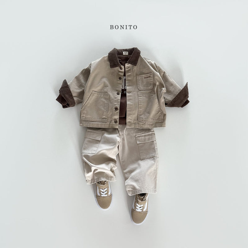 bonito / golden color jacket【for kids&Jr.】