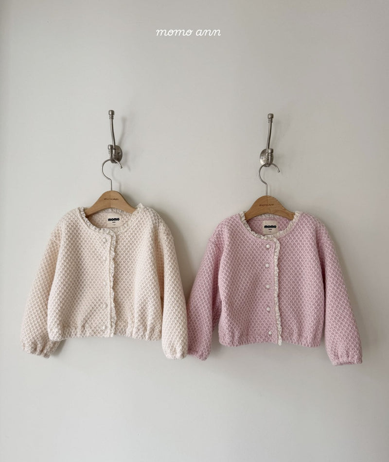 momo ann /  knit cardigan【for kids &Jr.】