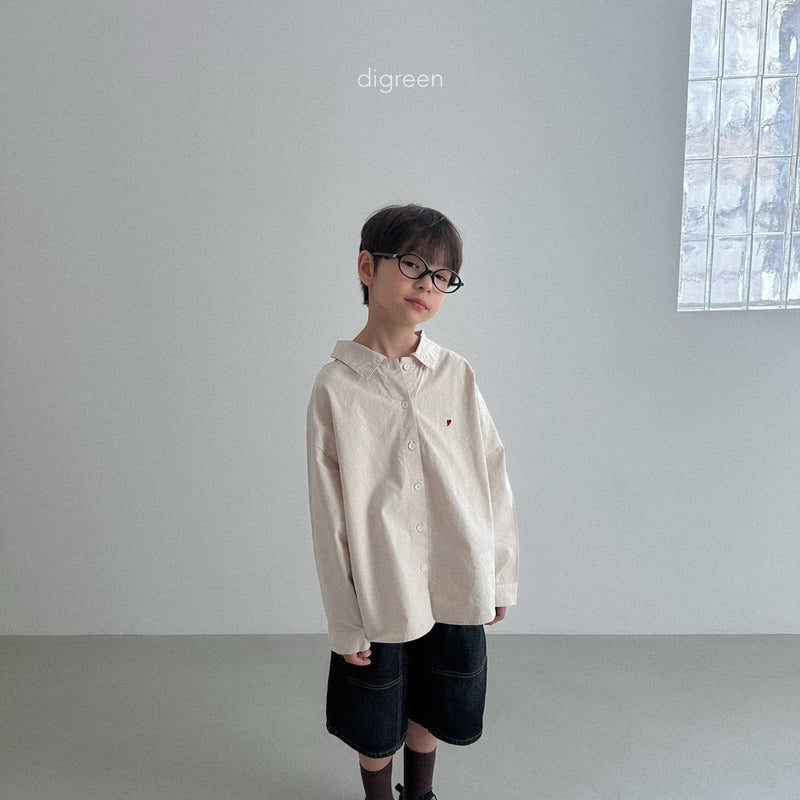 digreen / all day shirt【for kids】