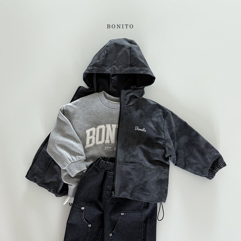 bonito / windbreaker hood jumper【for kids,Jr.&adult】