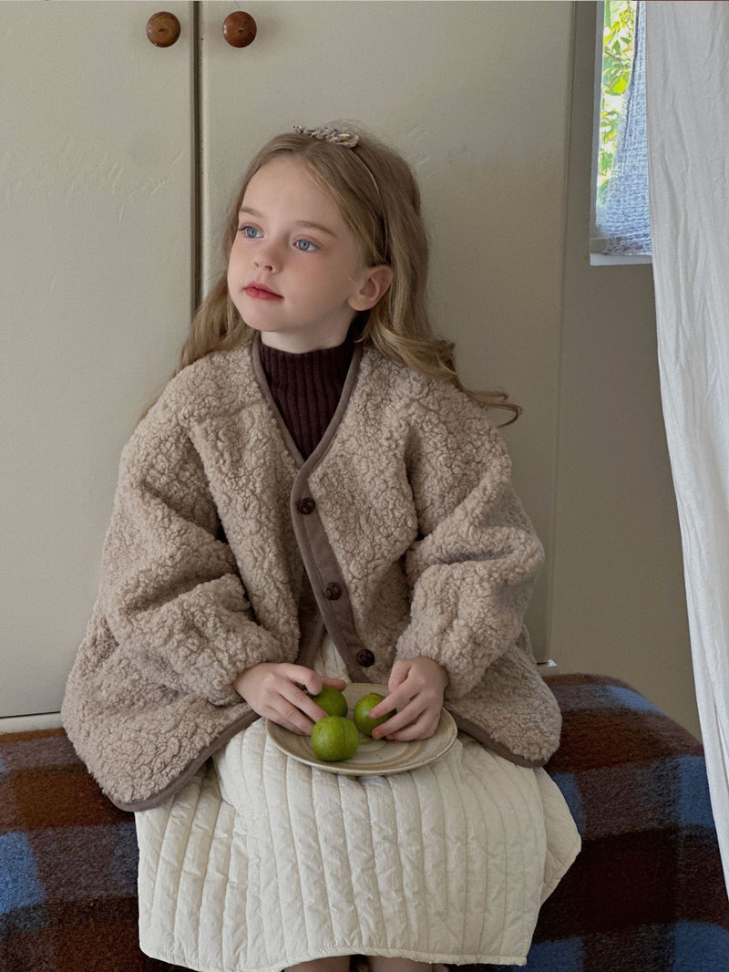 wool coat【for kids , jr】