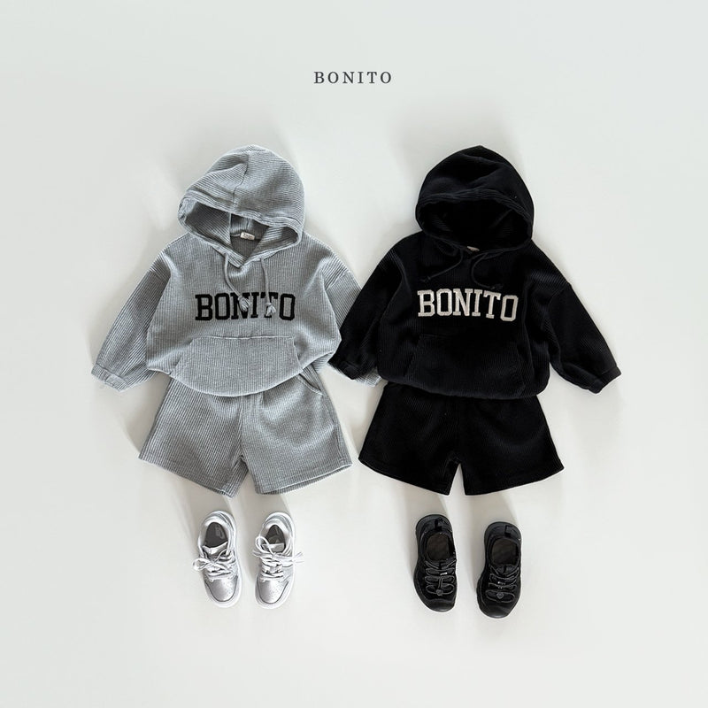 bonito / bonito waffle hood set up【for kids&Jr.】