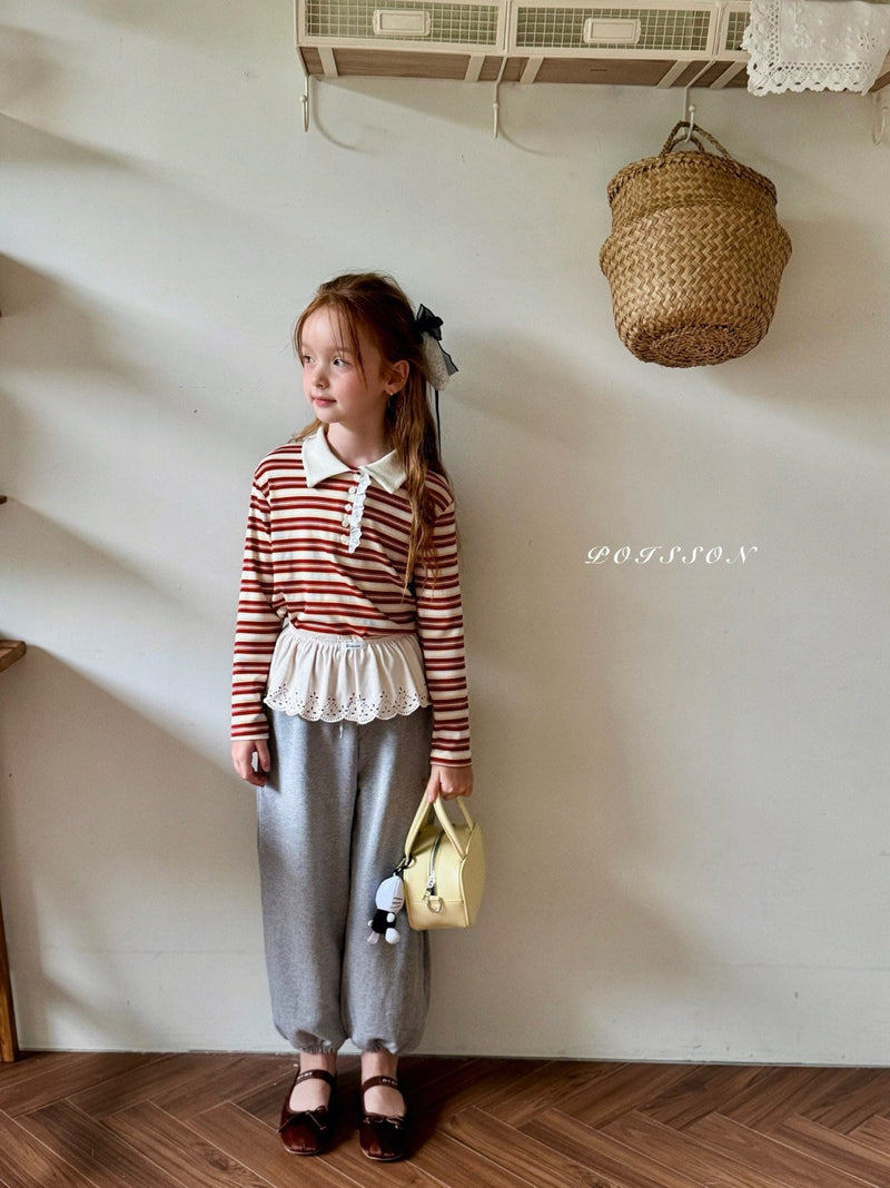 poisson / swade layered skirt【for kids &Jr.】