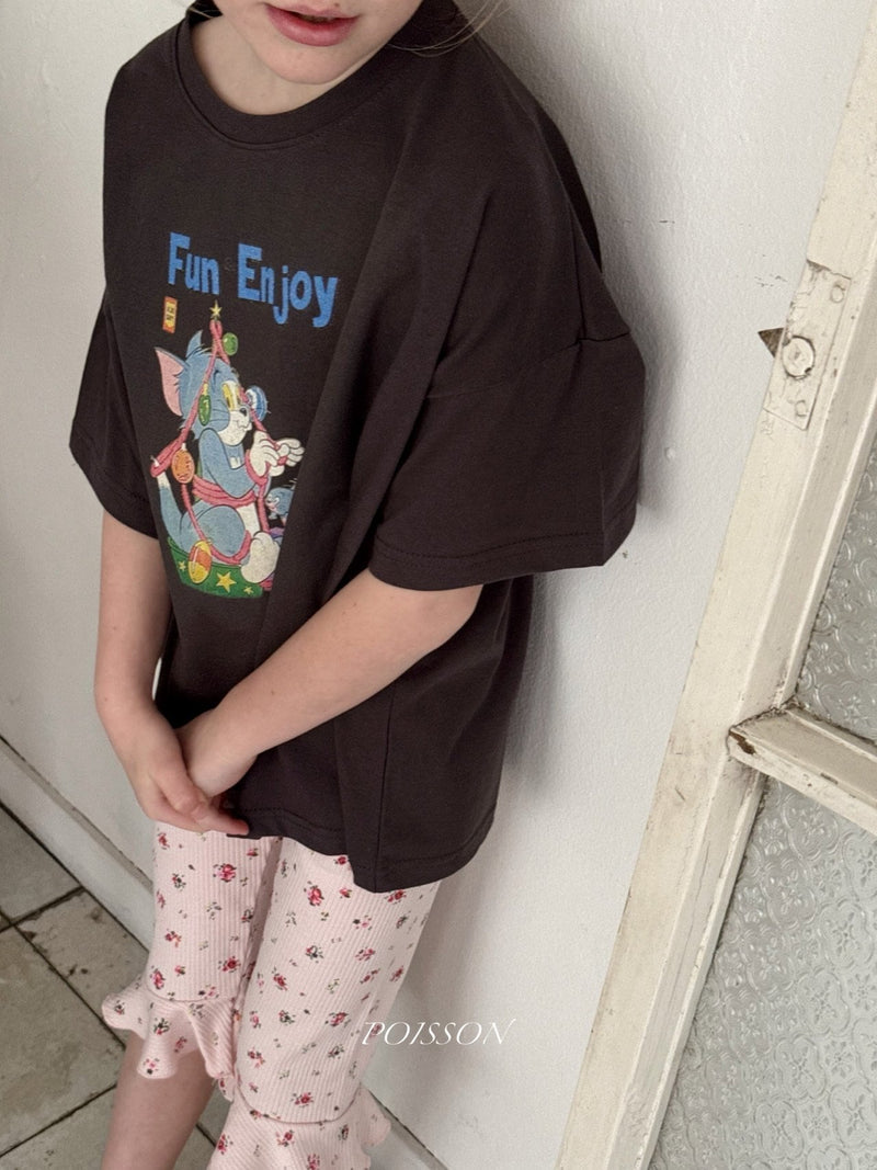 poisson / comix tee【for  kids &Jr.】