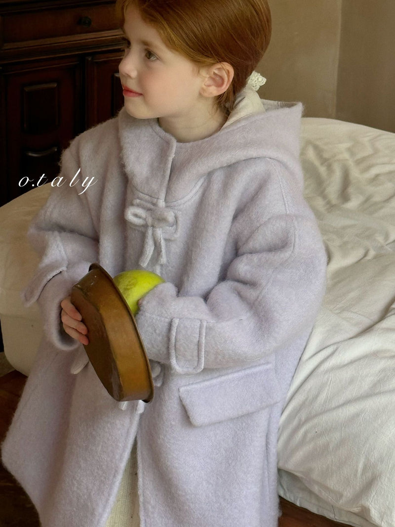 otaly / tres ribbon coat【for kids , jr】