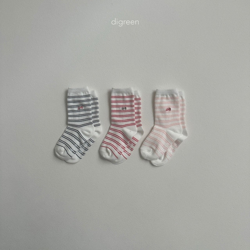 digreen / st love socks【for kids】