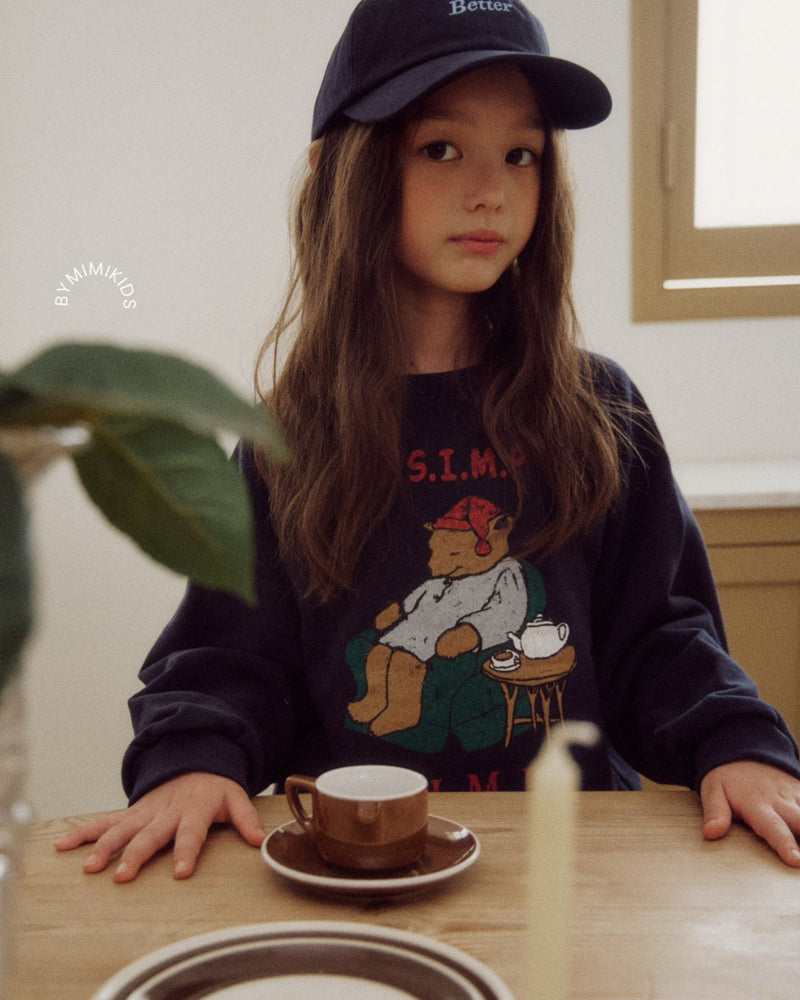 by mimi  / butter embroidery cap【for kids , jr】