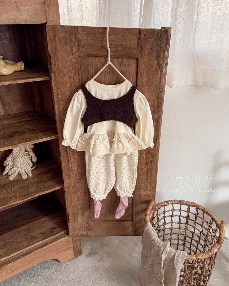 nanamood by banana.j / bebe monsil vest【for baby】