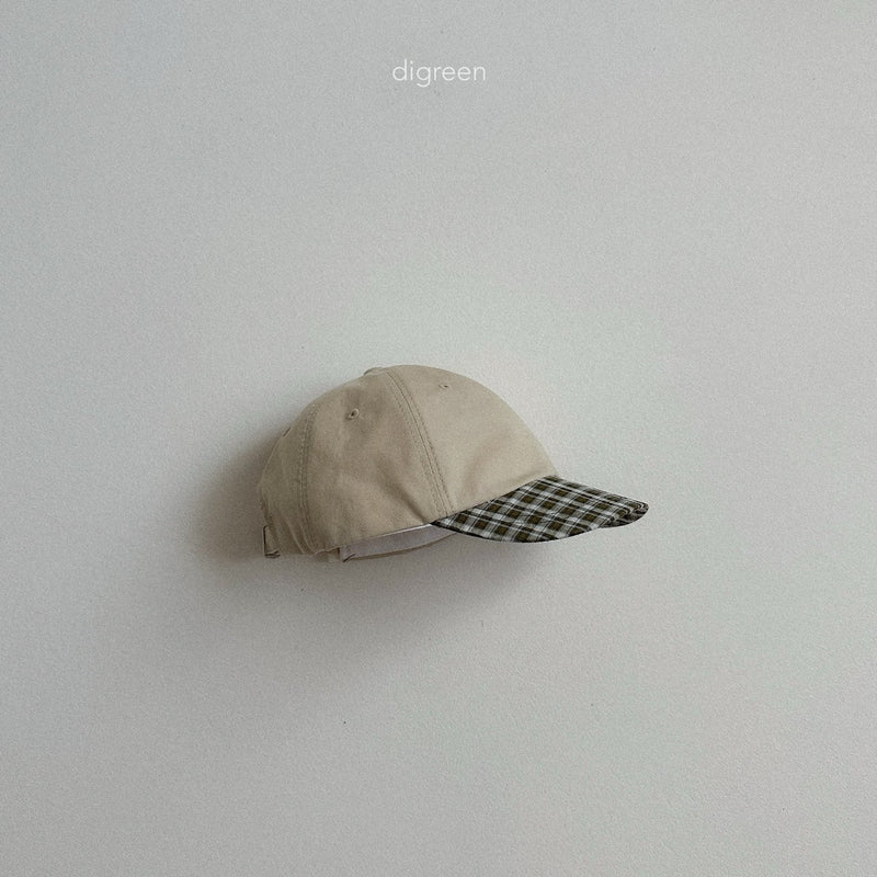 digreen / under check cap【for kids】