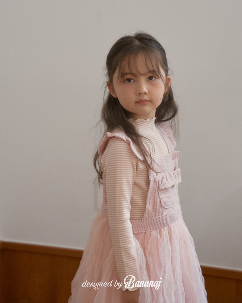 bananaj / bingo border tee【for kids & jr.】
