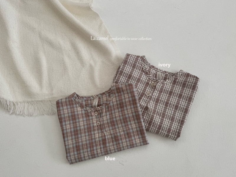 la camel  / elmu shirts【for  kids】