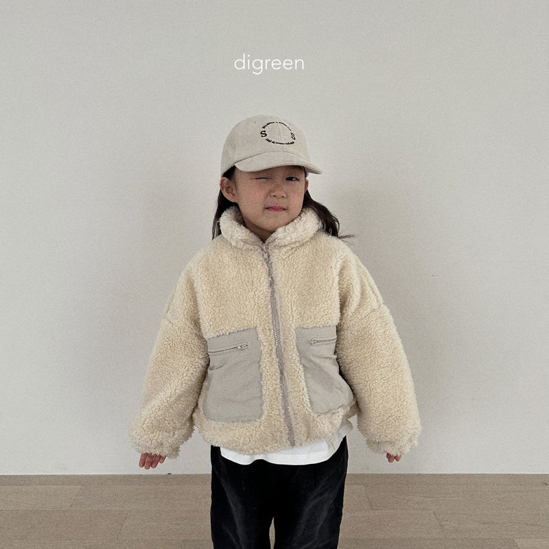 digreen / pompom jumper