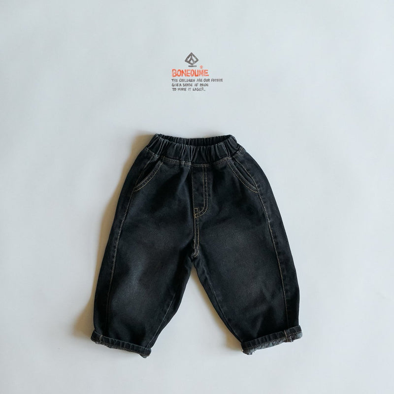 boneoune / side denim pants【for kids, Jr. 】