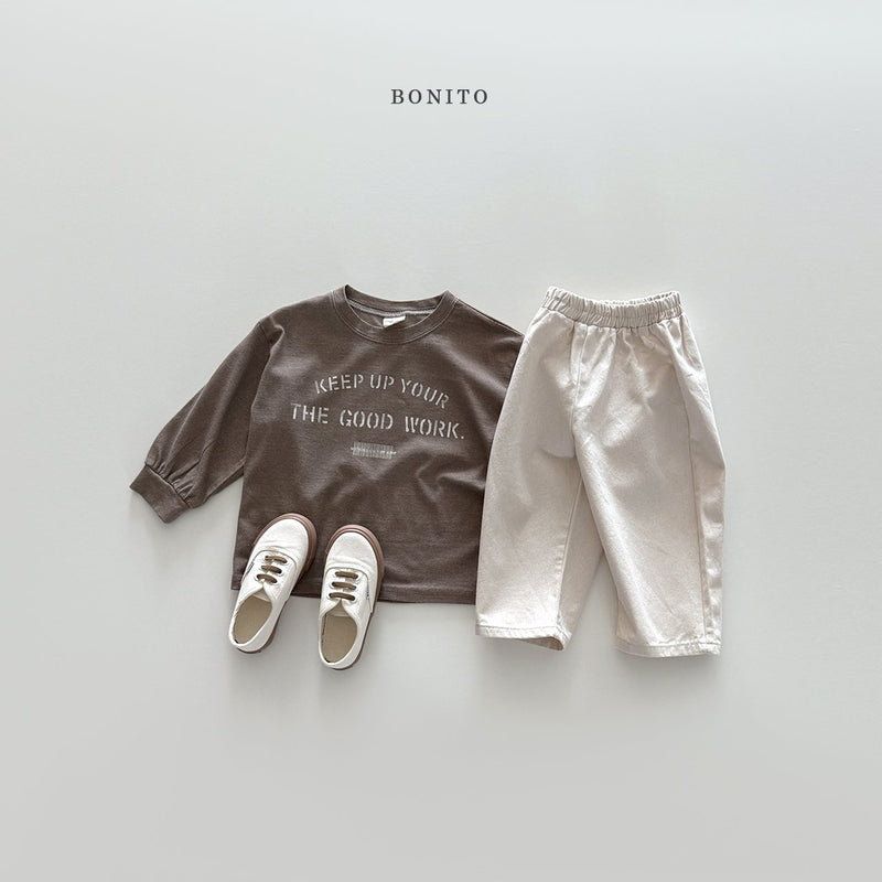 bonito / keep up pigment t 【for kids,Jr.&adult】