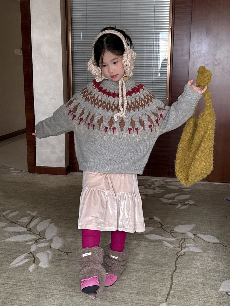 Nordic knit 【for kids&Jr.】