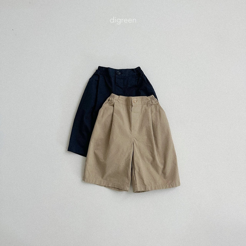 digreen / cotton pintuck bermuda pants【for kids】