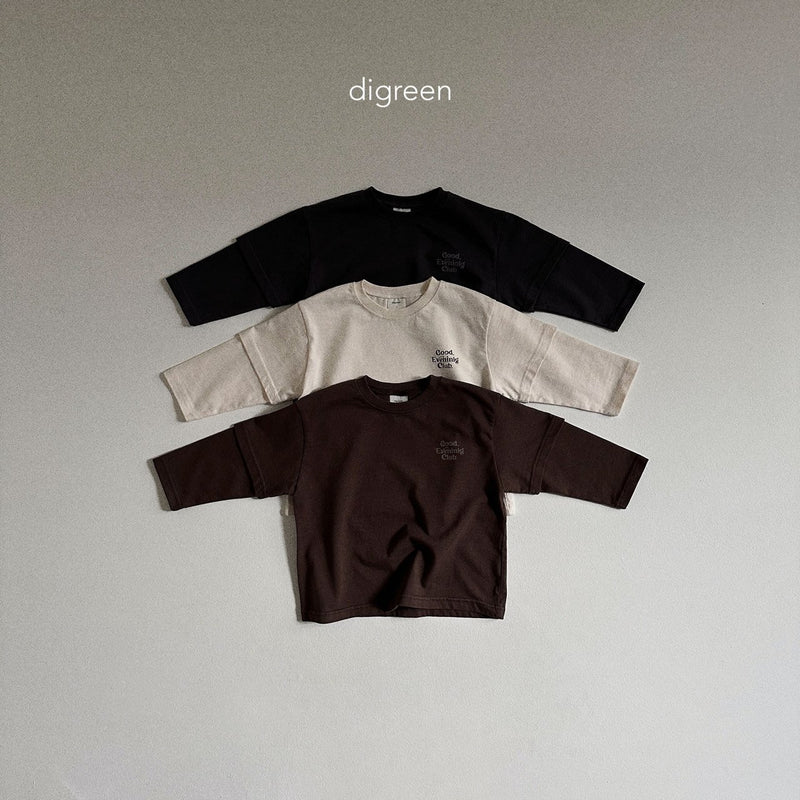 digreen / layered tee