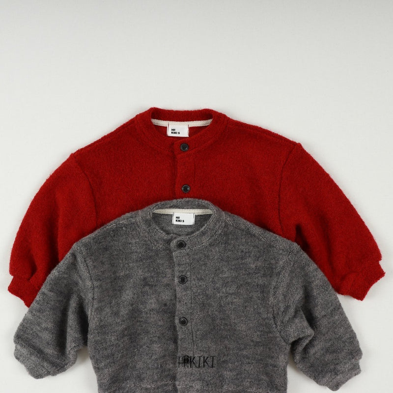 hikiki / boucle cardigan【for kids, jr.】