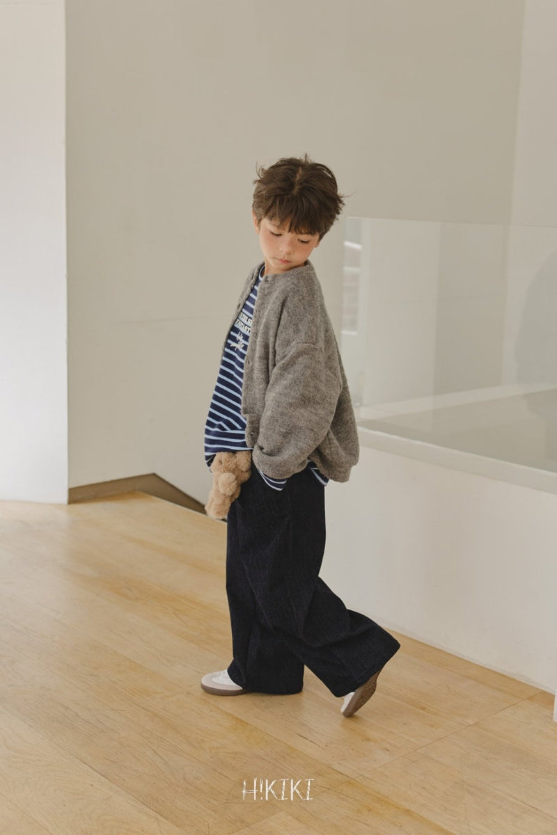 hikiki / boucle cardigan【for kids, jr.】