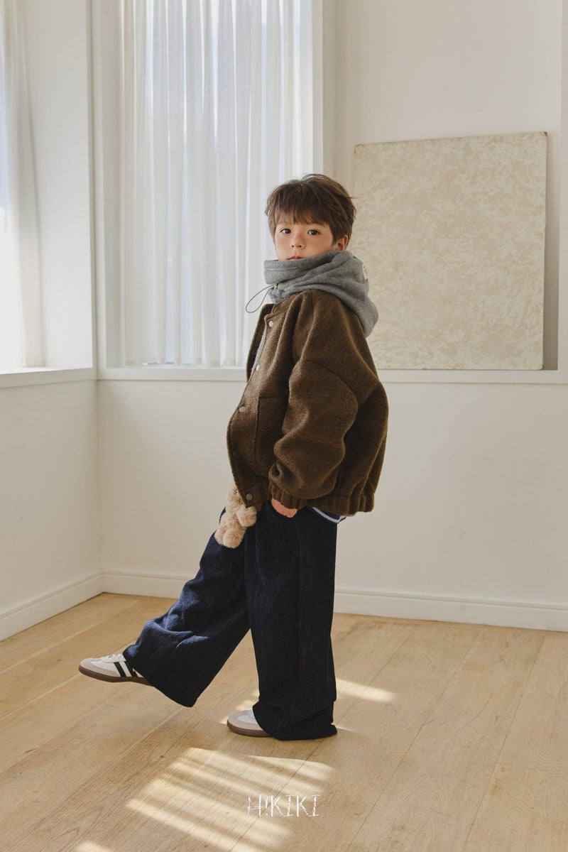 hikiki / gentle wool  pants【for kids, jr.】