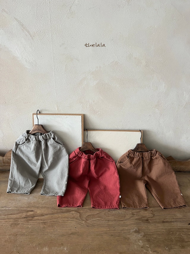 thelala / daily cotton pants