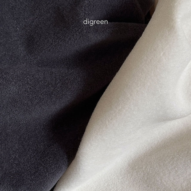 digreen / polar fleece zip-up