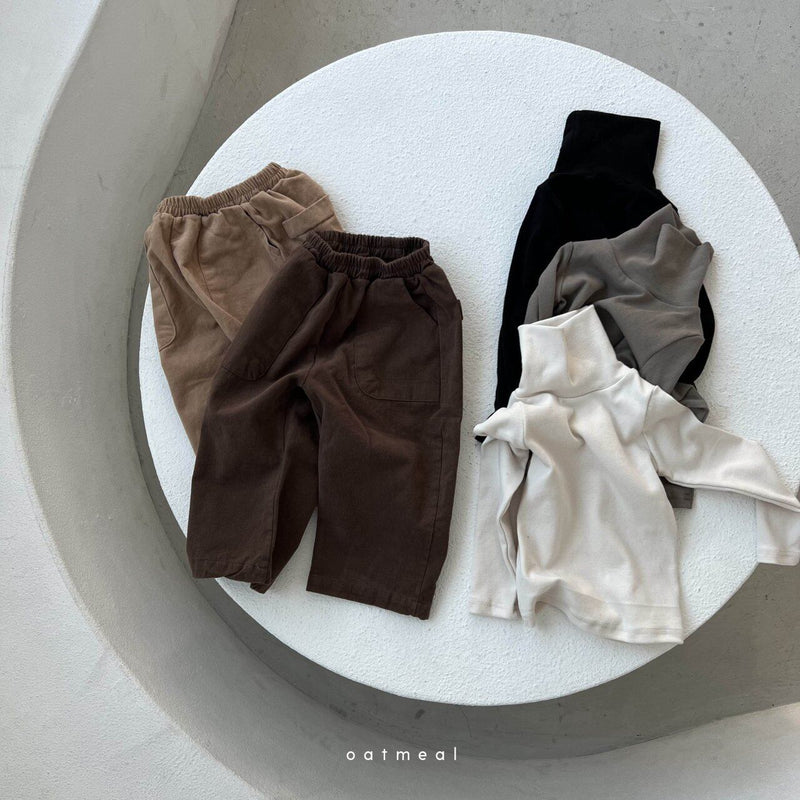 oatmeal / neo pollar tee