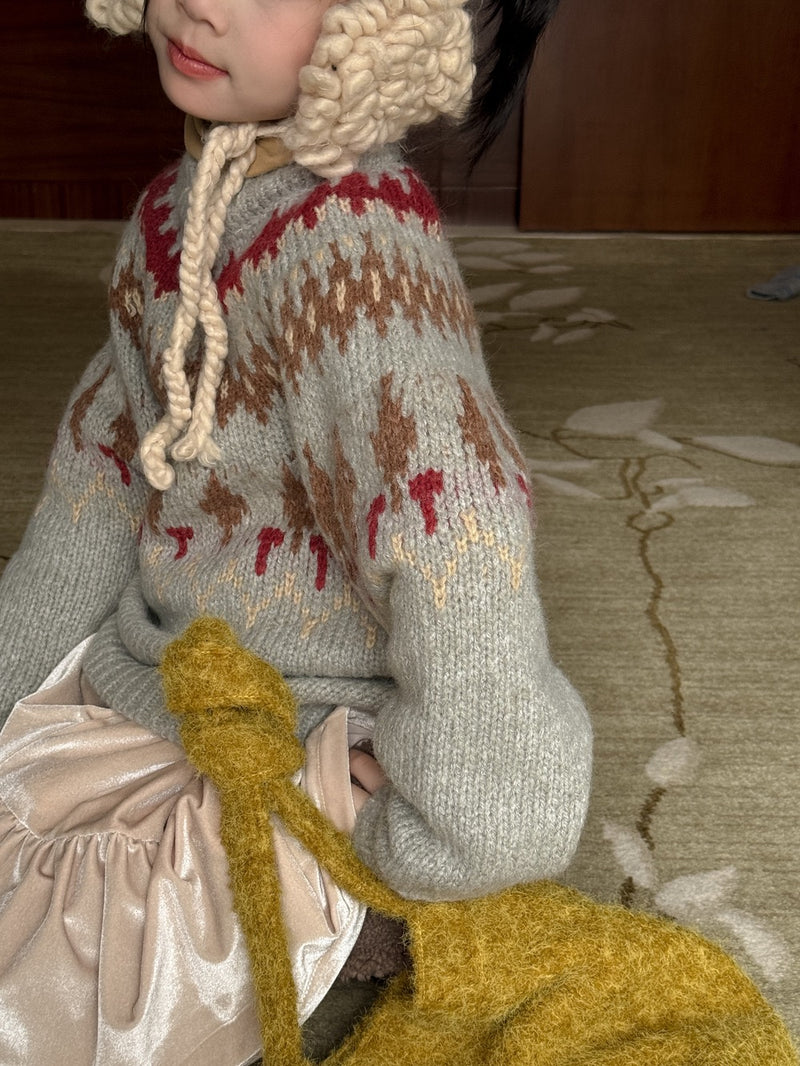 Nordic knit 【for kids&Jr.】