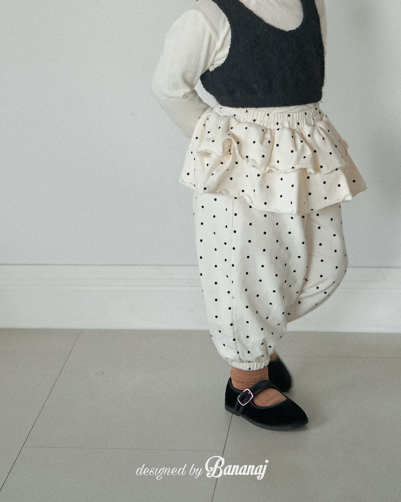 bananaj / flower leaf pants【for kids & jr.】