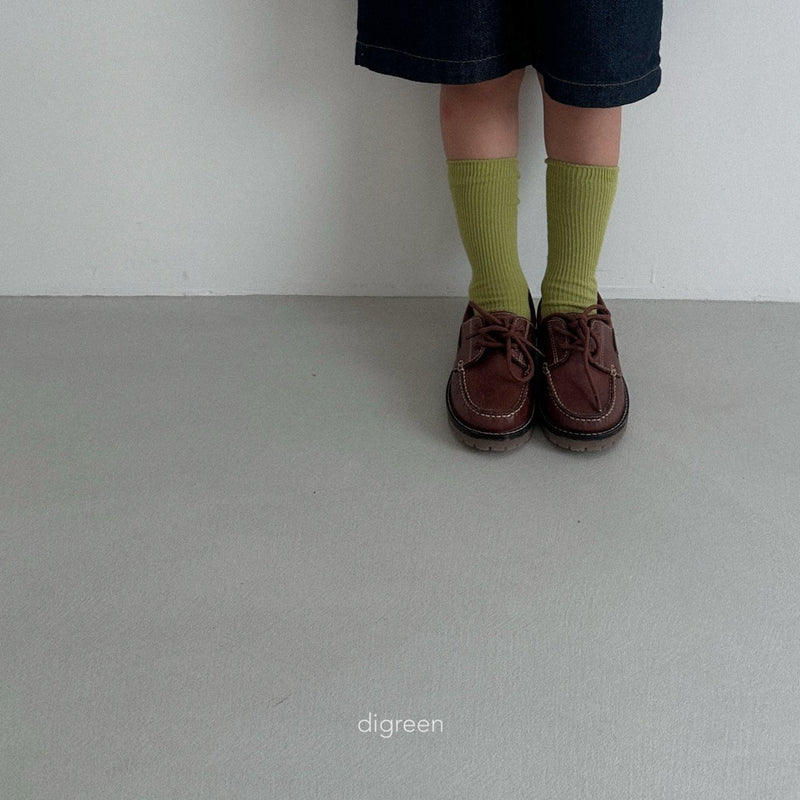 digreen / olive socks set【for kids】