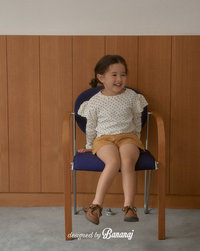 bananaj / blossom tee【for kids & jr.】