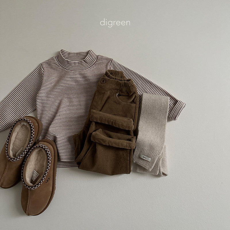 digreen / plip half neck tee