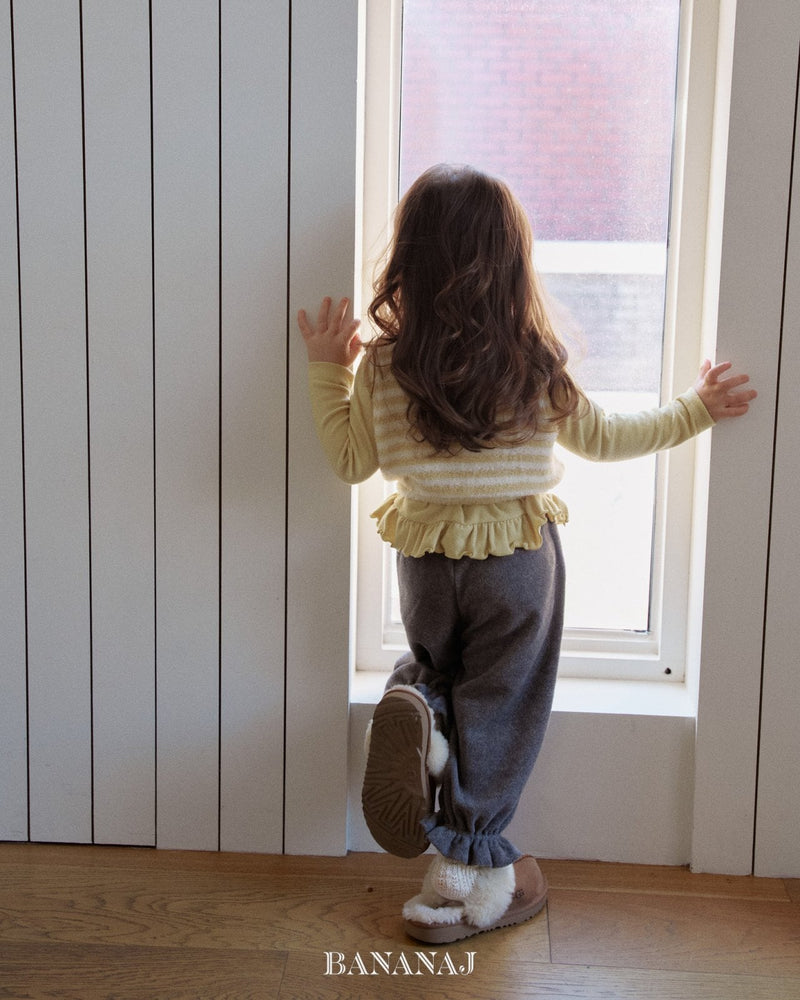 bananaj / candy bongbong pants【for kids & jr.】