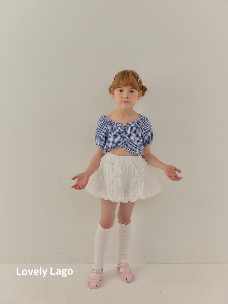 lago / crop top【for kids&Jr. 】
