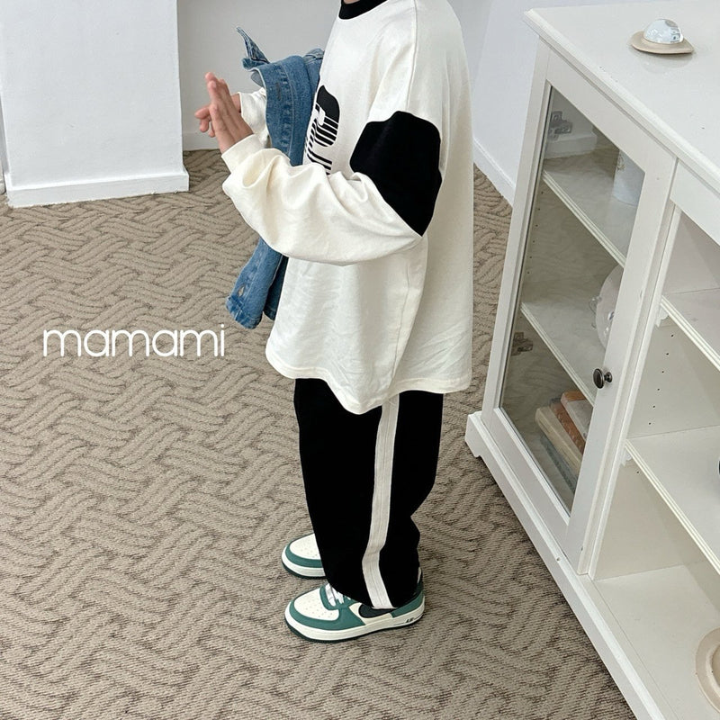 mamami / line jogger pants【for kids & jr.】