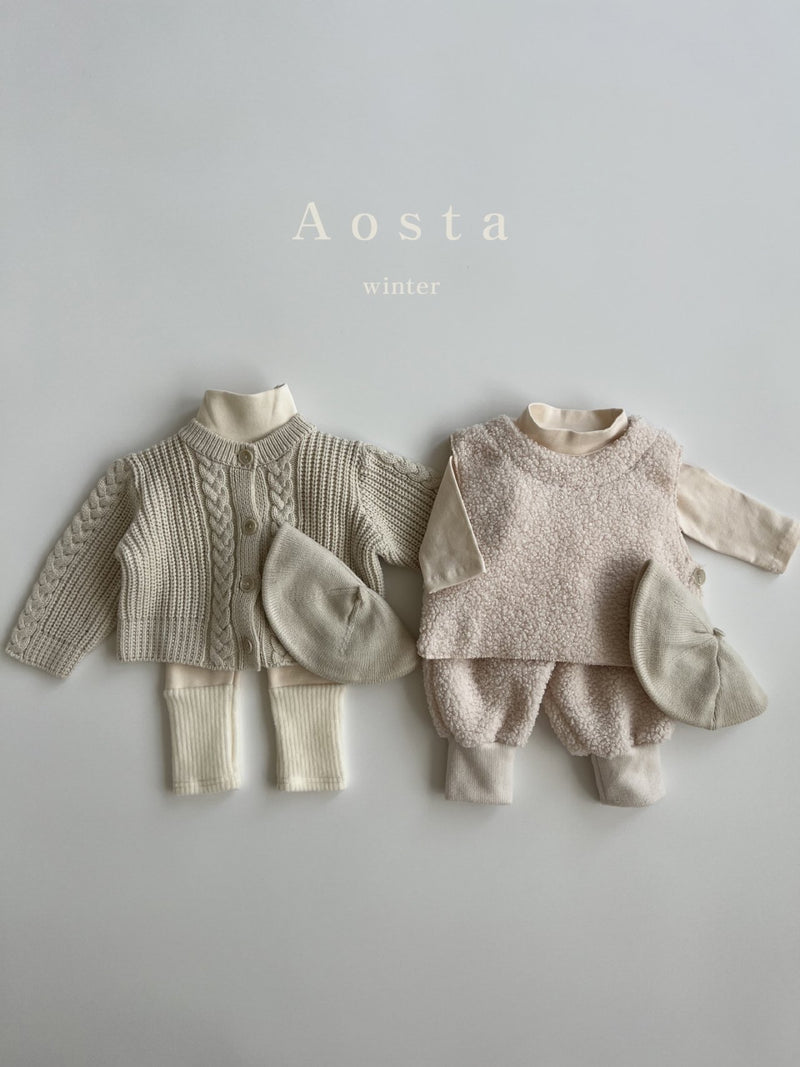 aosta / tete bear vest