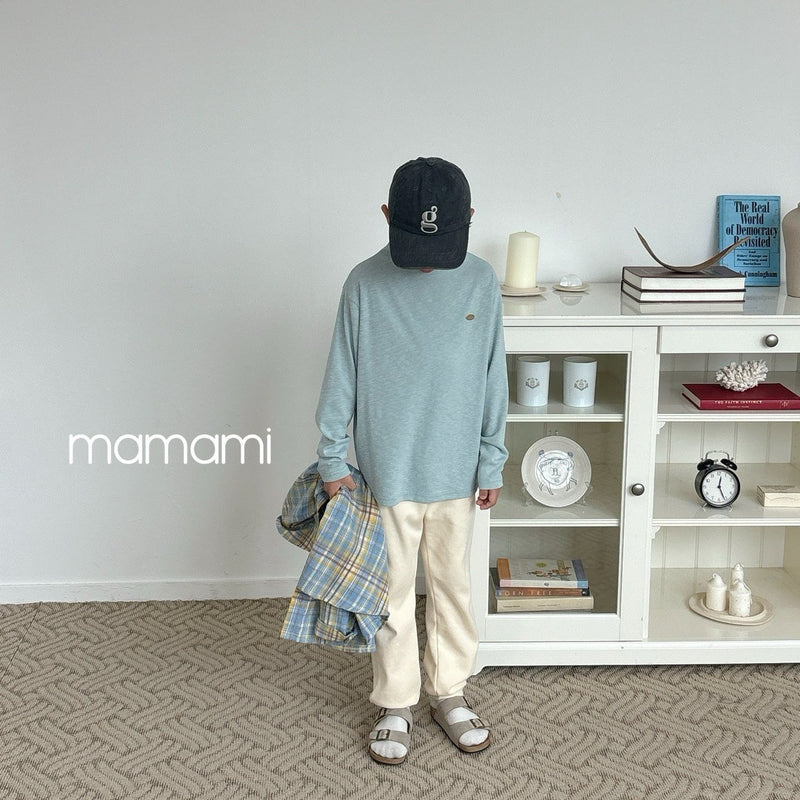 mamami / half pollar T-shirt【for kids & jr.】