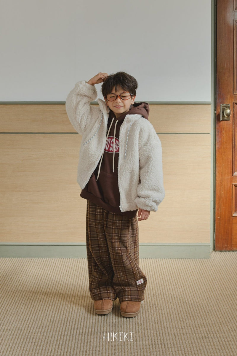 hikiki / check pants【for kids, jr.】