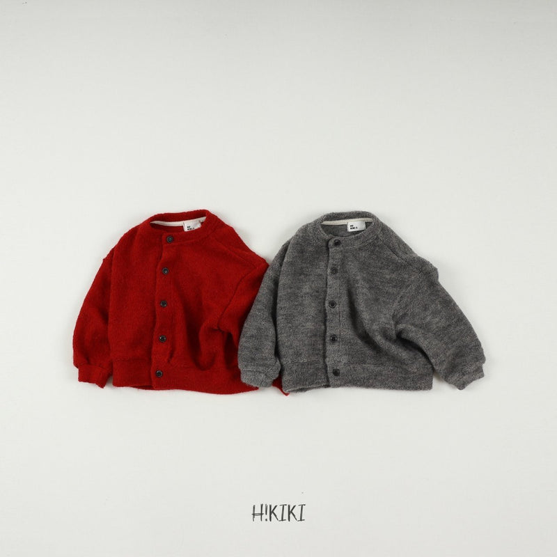 hikiki / boucle cardigan【for kids, jr.】
