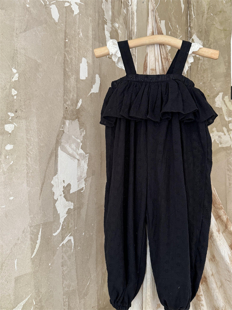 cheng le / frill jump suit【for kids & jr.】