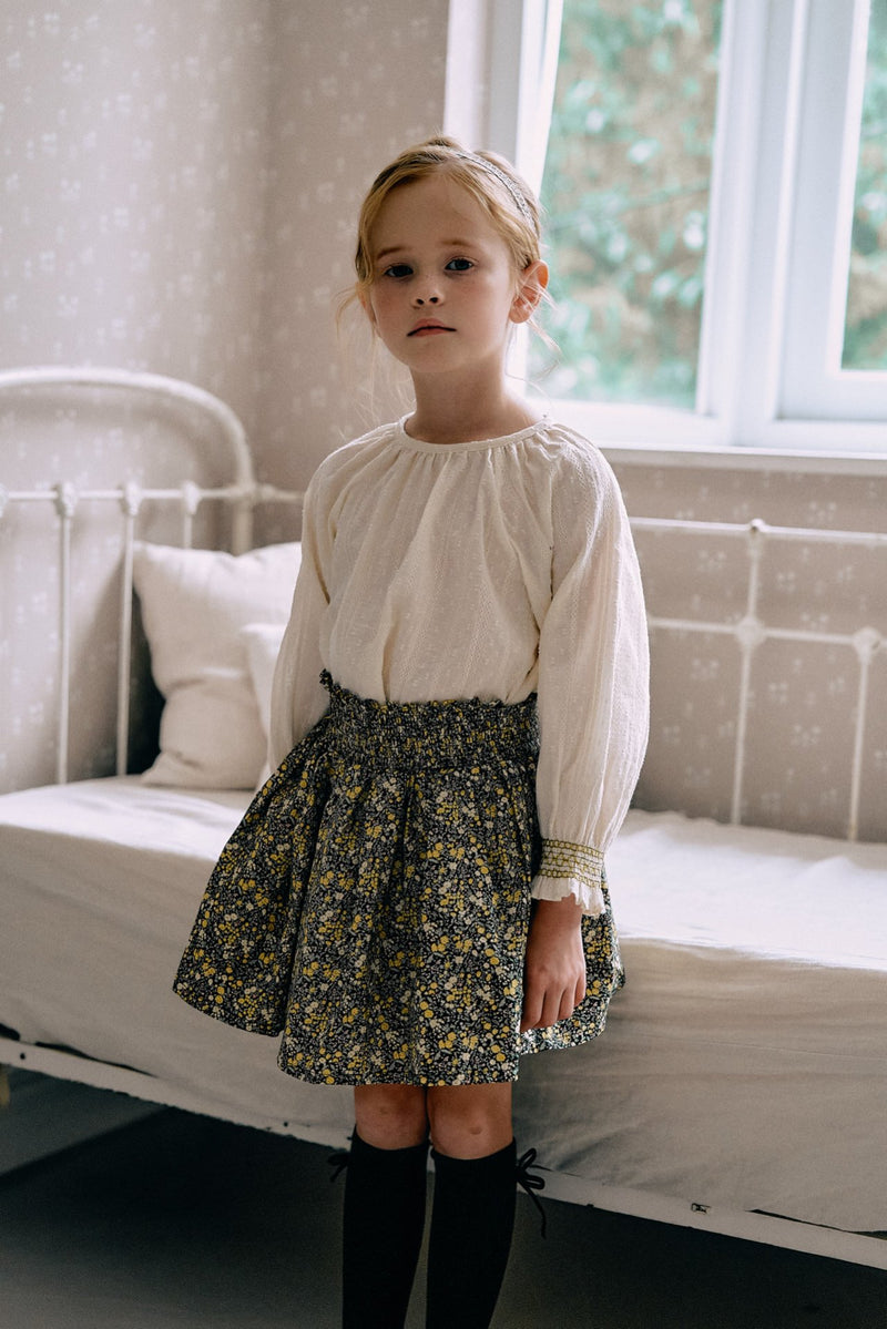 perrobebe / elisa smocking blouse