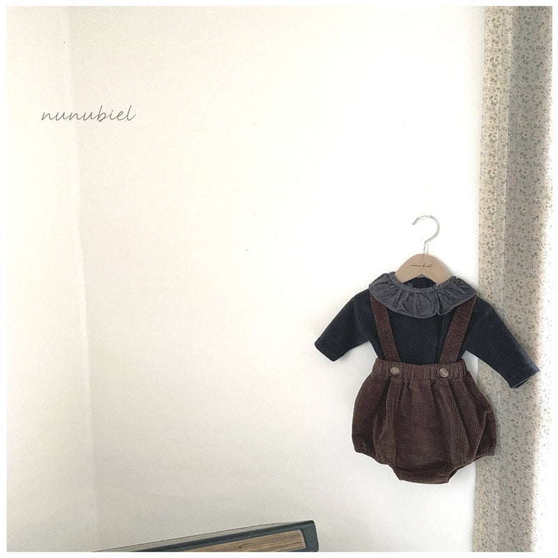 nunubiel / embo corduroy romper