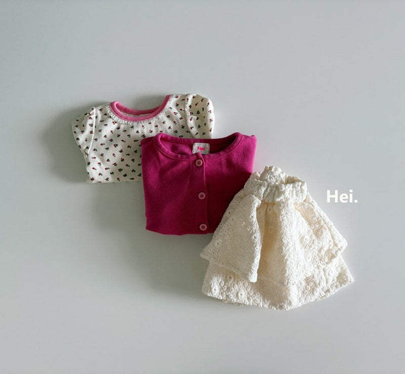hei. / lace currot skirt【for  kids】