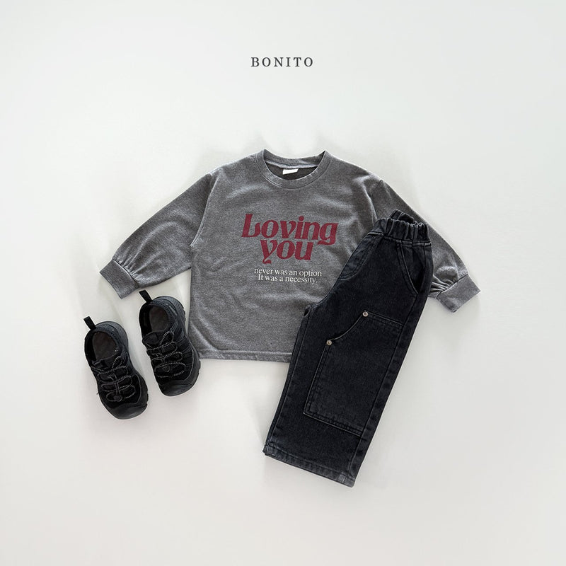 bonito / loving you shibori t【for kids&Jr.】